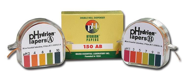 PH PAPER HYDRION TYPE A AND B ROLLS