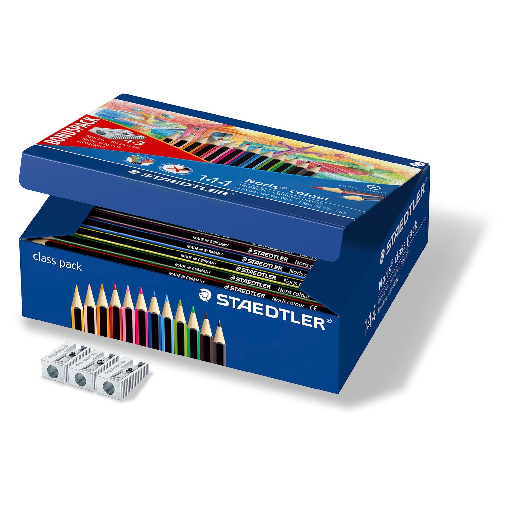 Pencils Noris Colour Asstd Pk144