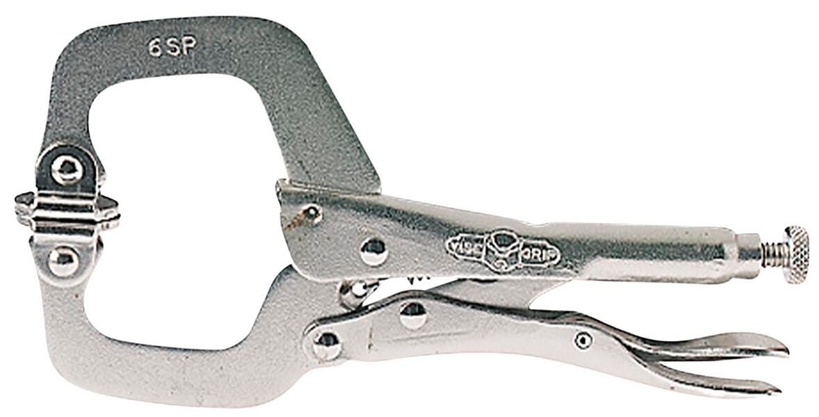 CLAMP C LOCKING W/SWIVEL PADS 11N LONG 11SP