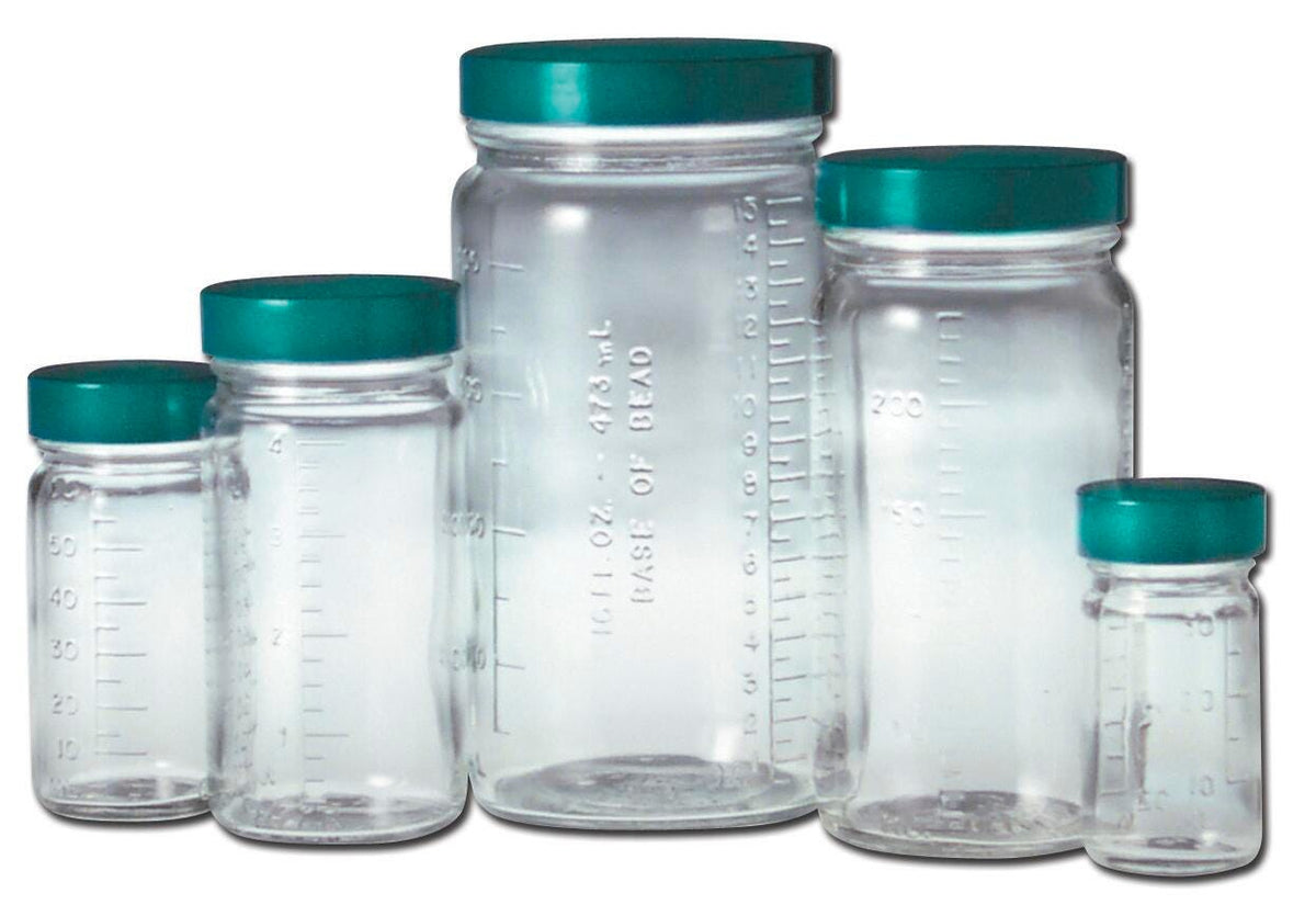 BOTTLE WIDE MOUTH GLASS 16 OZ PACK OF 48