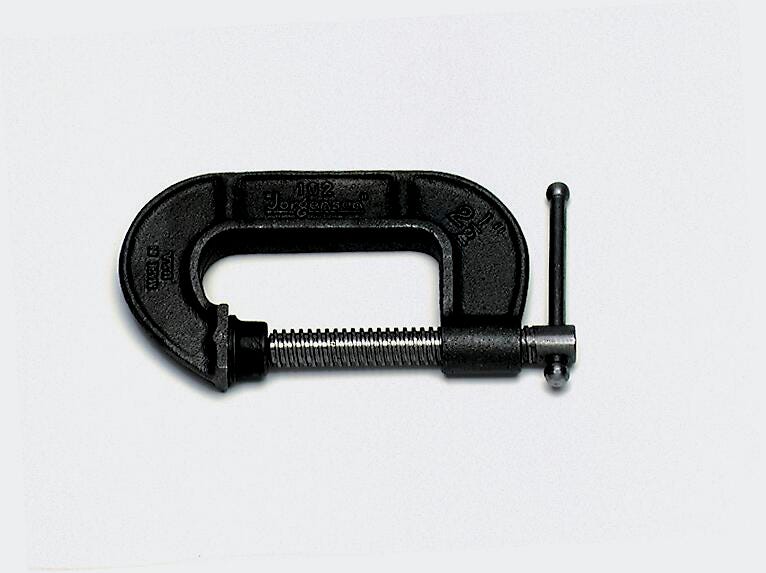 WILTON - 140 SERIES C CLAMP - 0 TO 8 IN JAW OPENING - 4 IN THROAT DEPTH