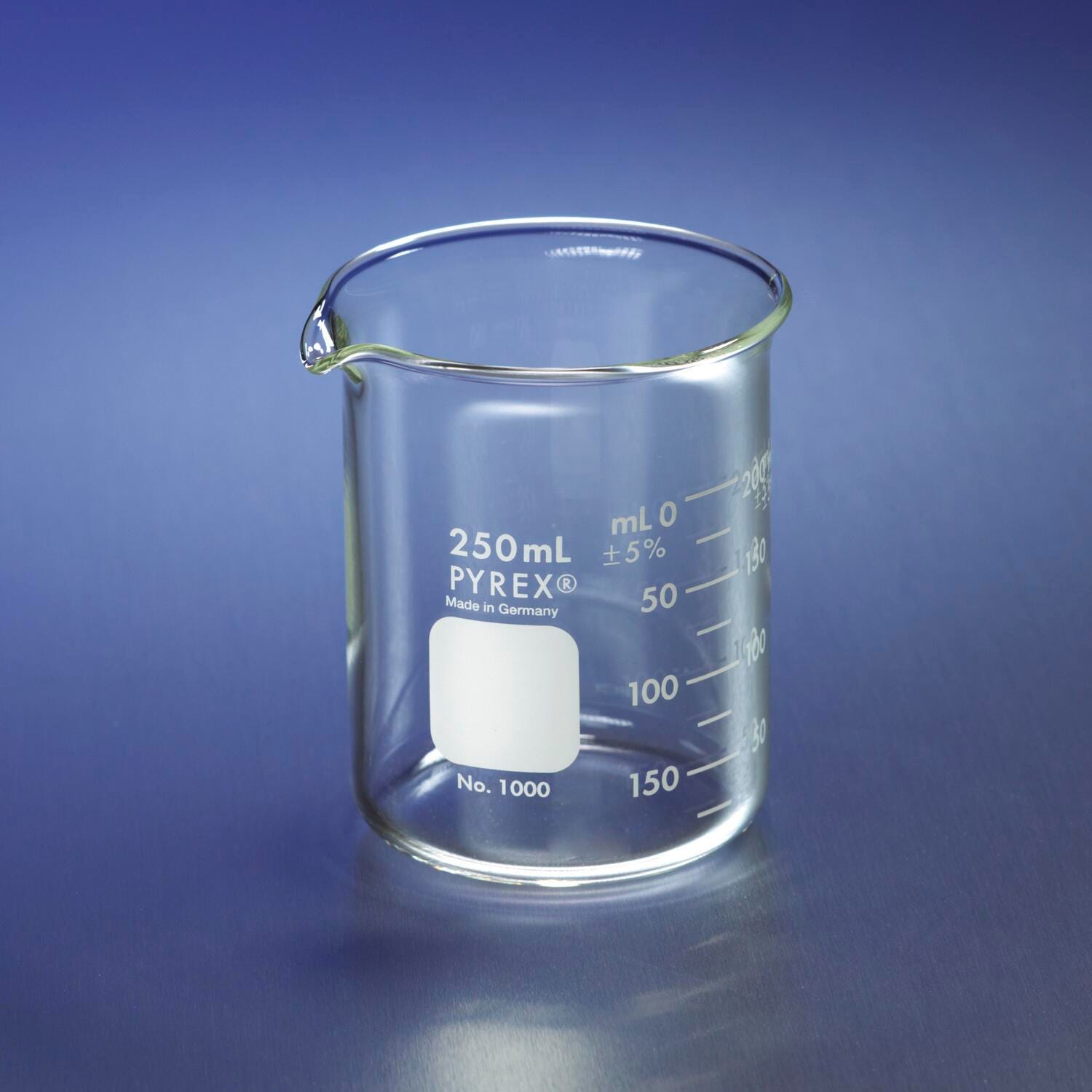 BEAKER - PYREX GRIFFIN - 250ML - PACK OF 12
