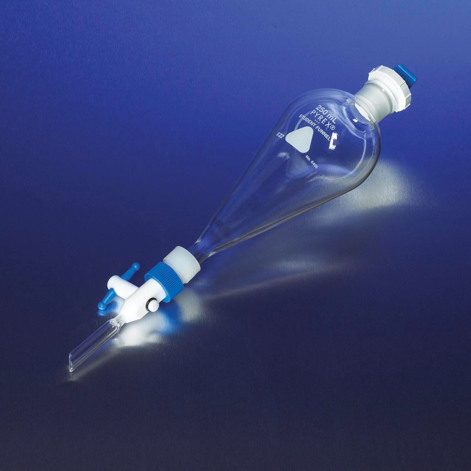 Funnel Crystal Pyrex FUNNEL - PYREX SEPARATORY - 250ML - EACH | Eduplan International