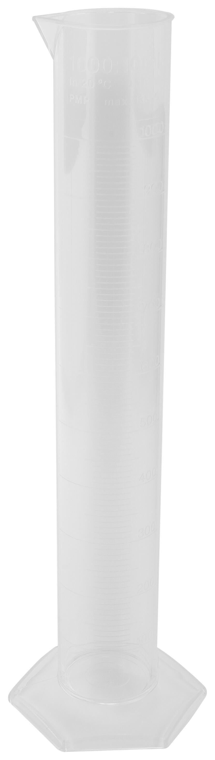 CYLINDER PMP SINGLE GRADUATED 1000ML
