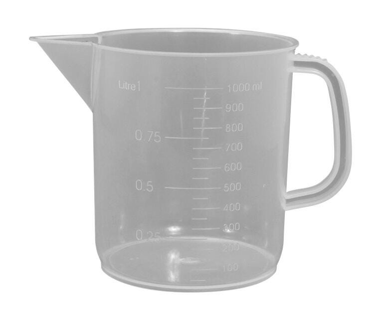 BEAKER W/HANDLE 1000ML EA