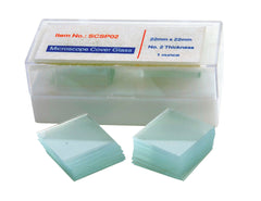 COVER SLIPS GLASS NO 2 22X22MM 1OZ