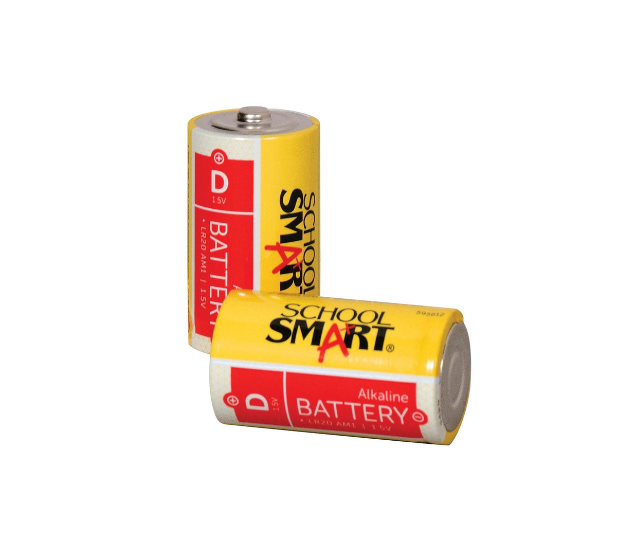 BATTERY - ALKALINE - D - 1.5 VOLT - 595612 - 2 PACK