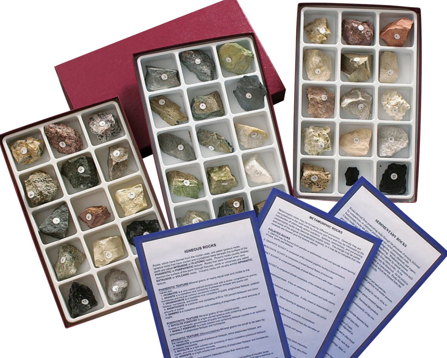 COLLECTION ROCK TYPES SET OF 3