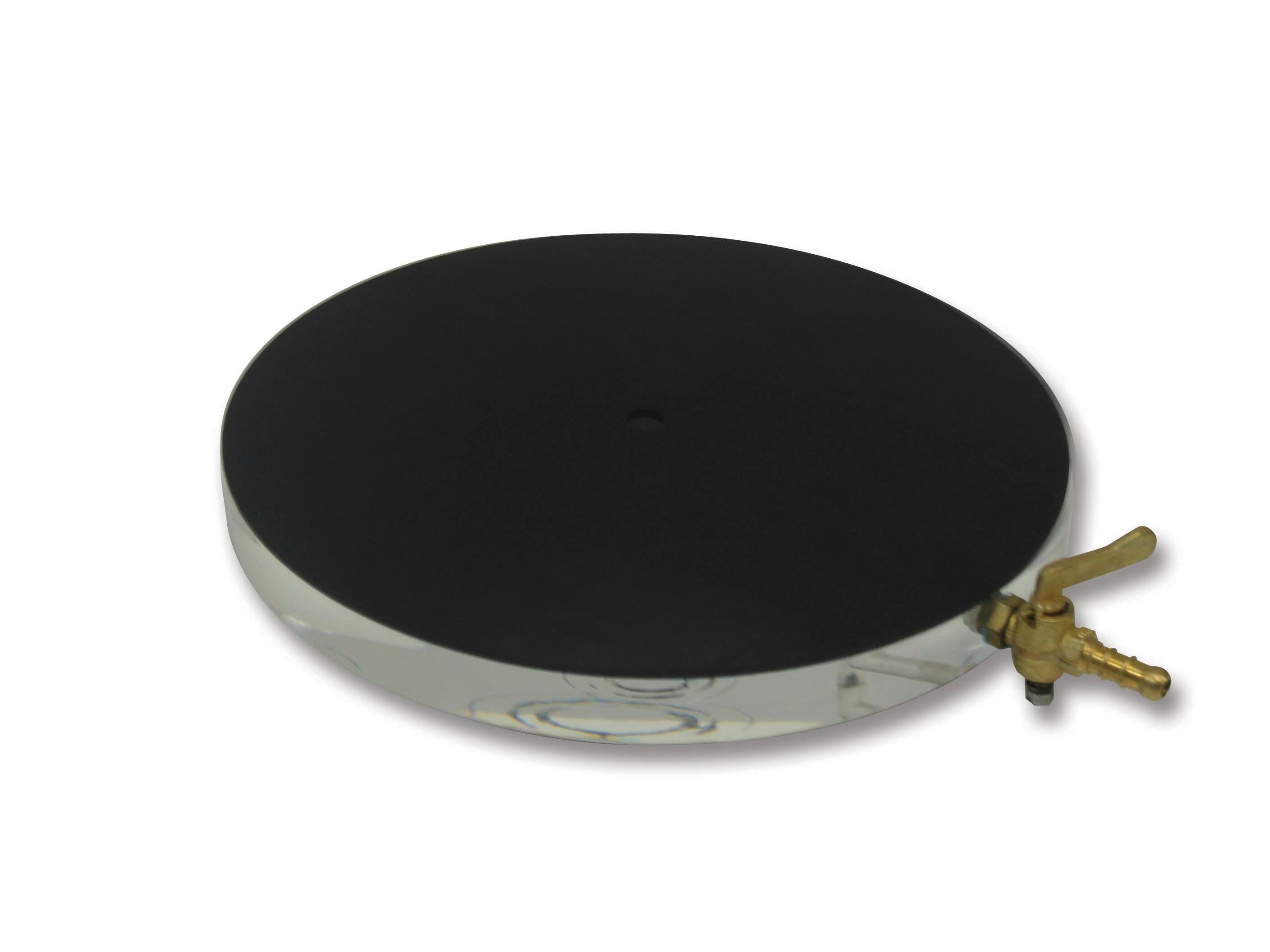 PLATE VACUUM PUMP ACRYLIC 10.75X1.5IN