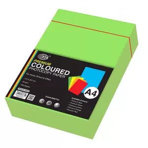 FIS®COLOR PHOTOCOPY PAPER A4 80G PREMIUM GREEN 500 SHEETS