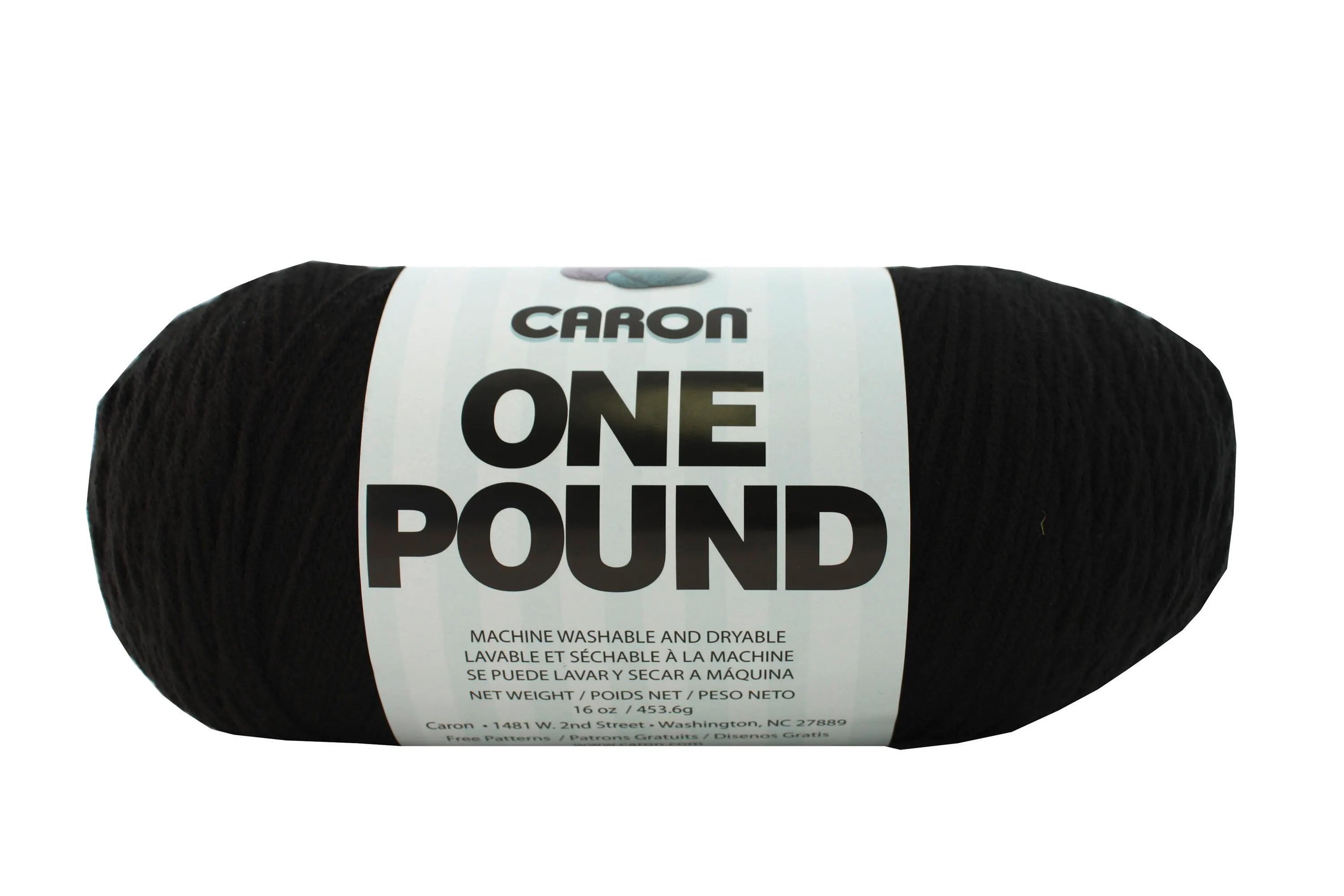 YARN CARON 1 LB BLACK