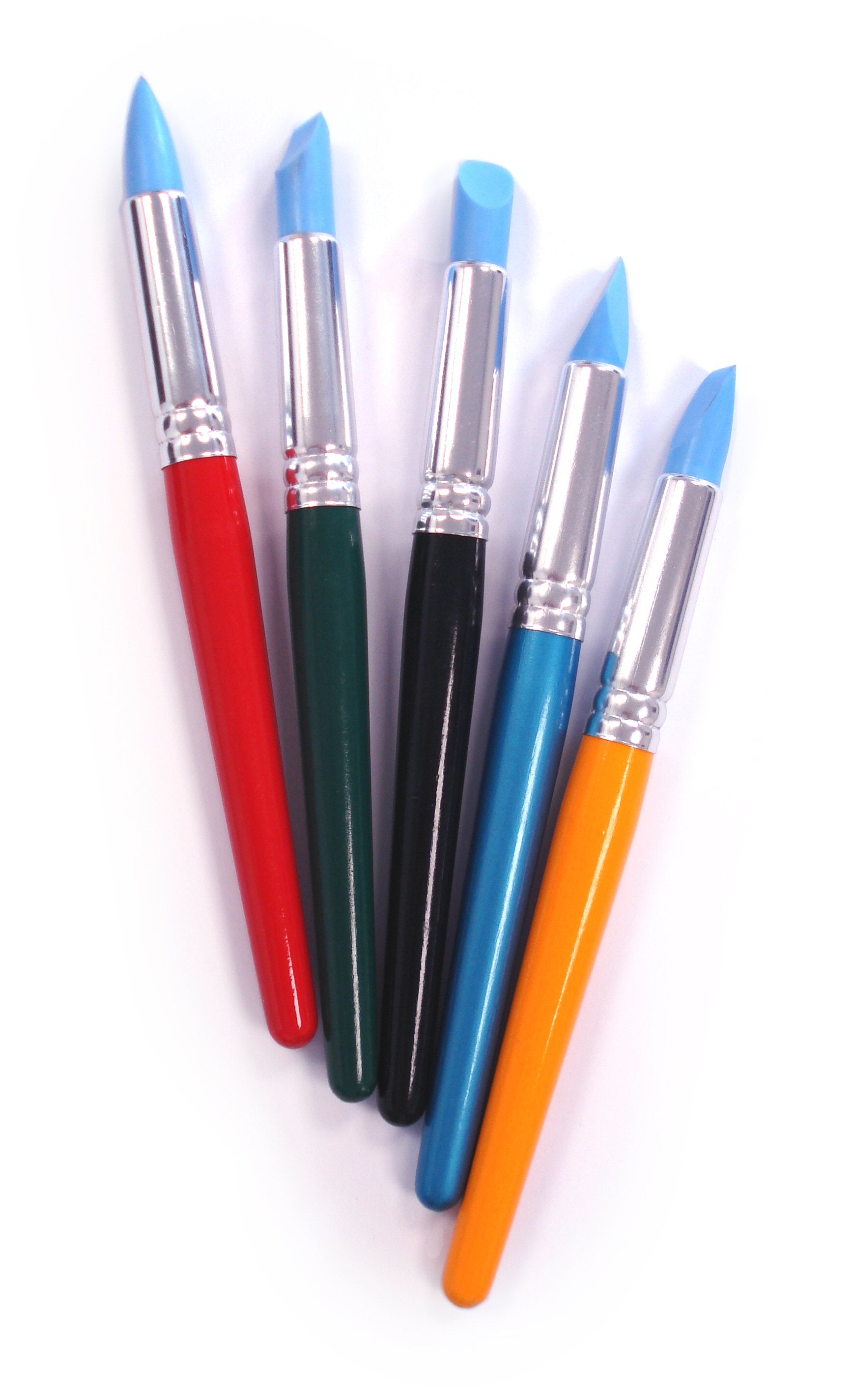 Silicone Tipped Brushes Size 10 Pk 5