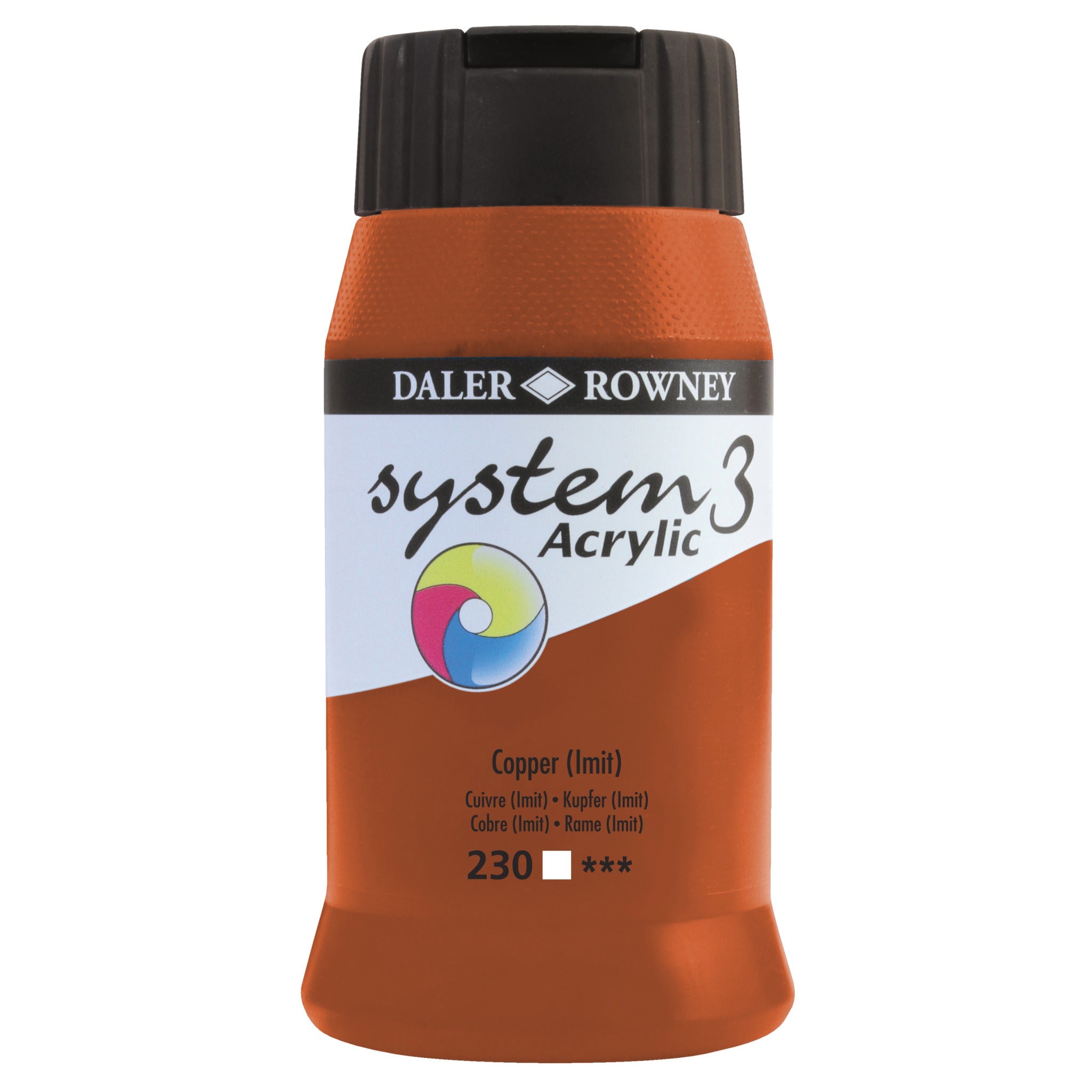 System 3 Acrylic 500Ml Copper