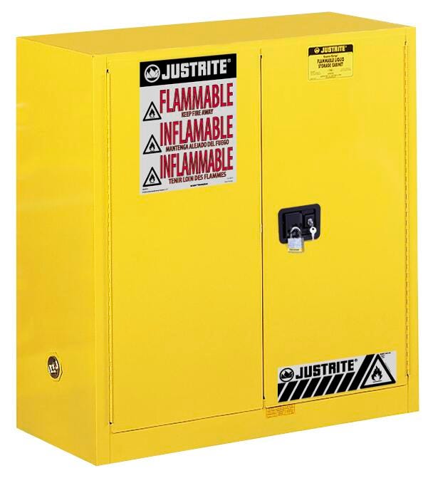 CABINET 30 CABINET SC YELLOW FLAMMABLE SAFETY EX