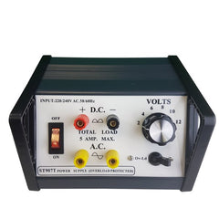 Power Supply, Stepped, 2-12V AC/DC, 5A (Each)