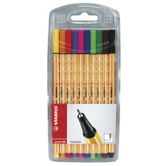 Pen Stabilo 88 Fineliner Asstd Pk.10