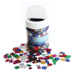Hologram Sequins Asst Colours Tub