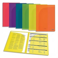 Clipp Folder file with 6 pockets-ASS