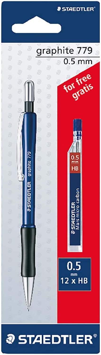 Staedtler, Graphite .5mech.pen 1pc+lead FREE bls