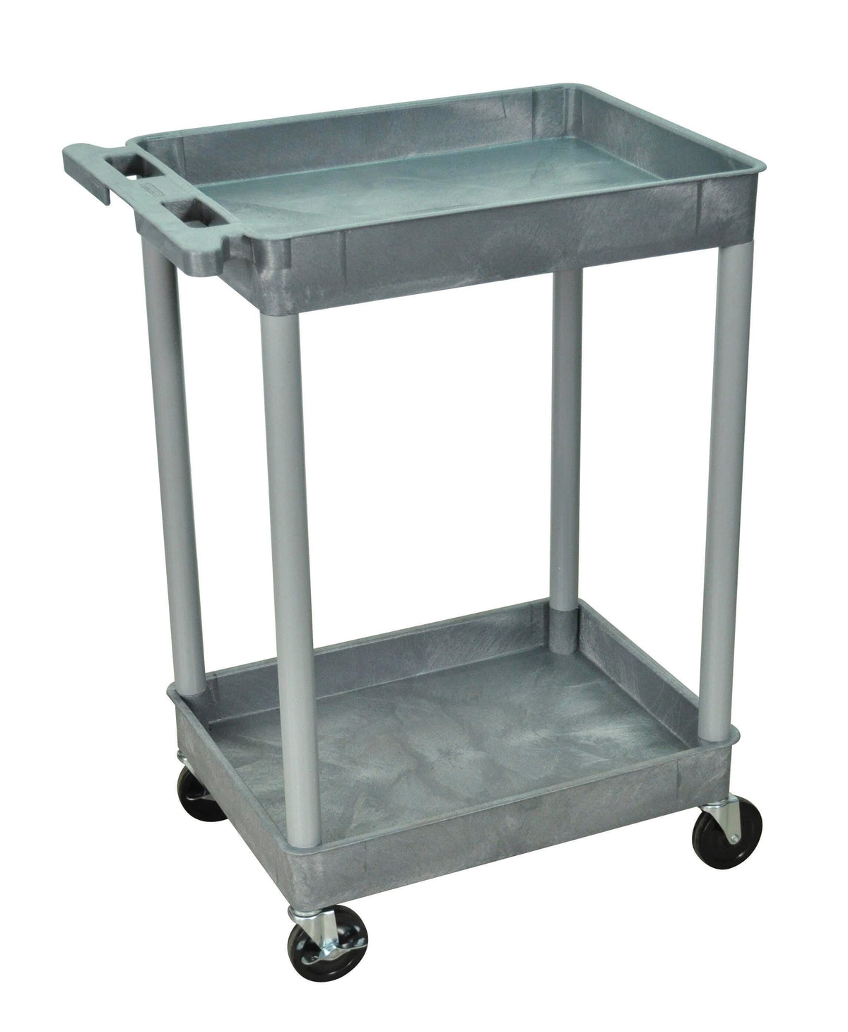 CART UTILITY ENDURA WITH TWO TUBS 18X24X38.5H GRAY