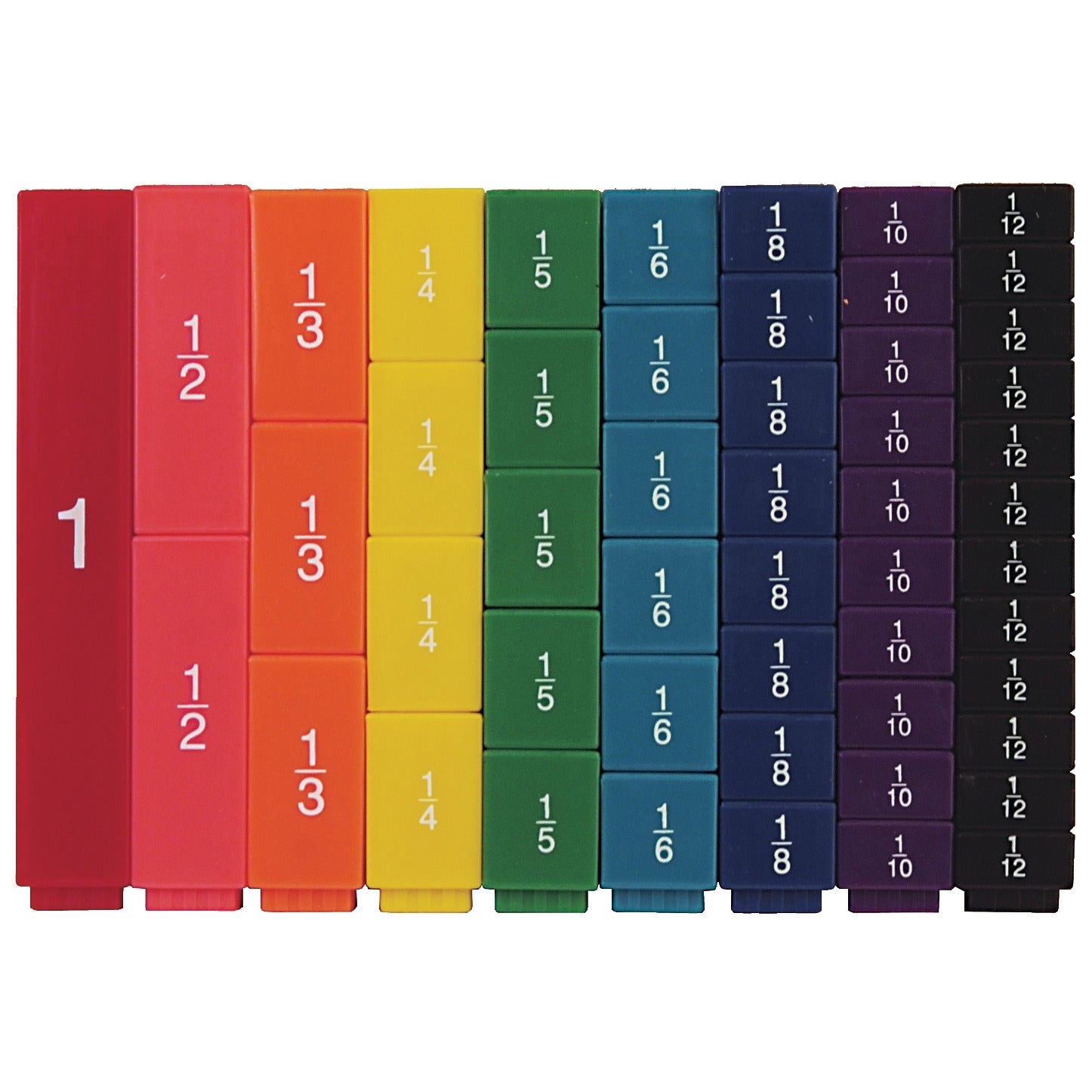 Cubes Fraction Tower Fractions