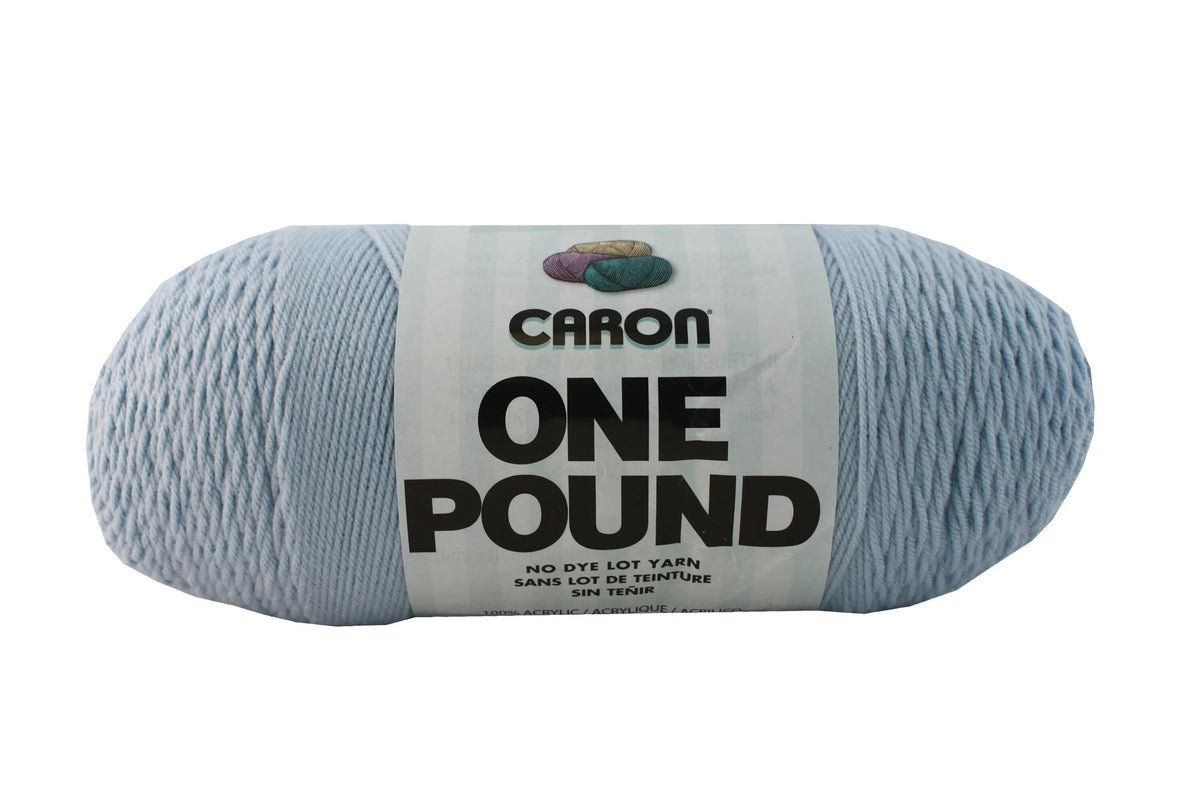 YARN CARON 1 LB SKY BLUE