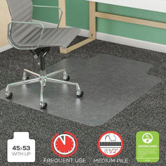 CHAIR MAT 45 X 53 IN SUPERMAT WITH LIP