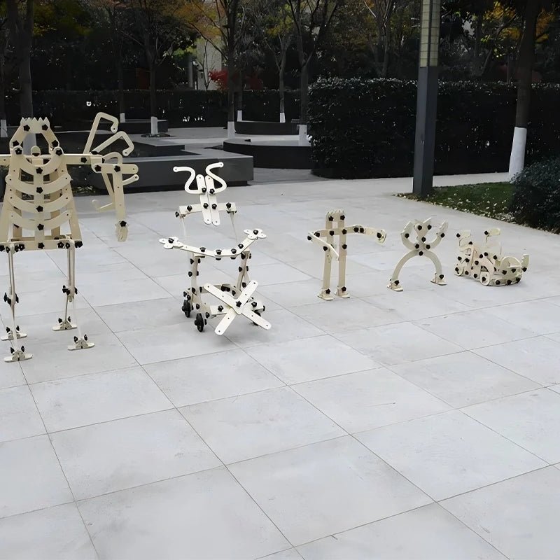 Medium nut construction set 636 pieces