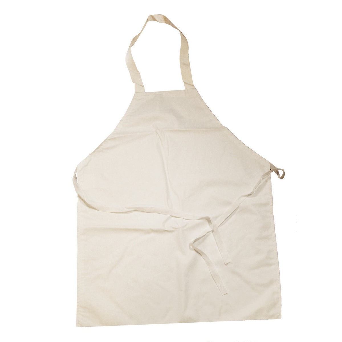 Apron Pla Wht Junior 76Cmx56Cm Pk10