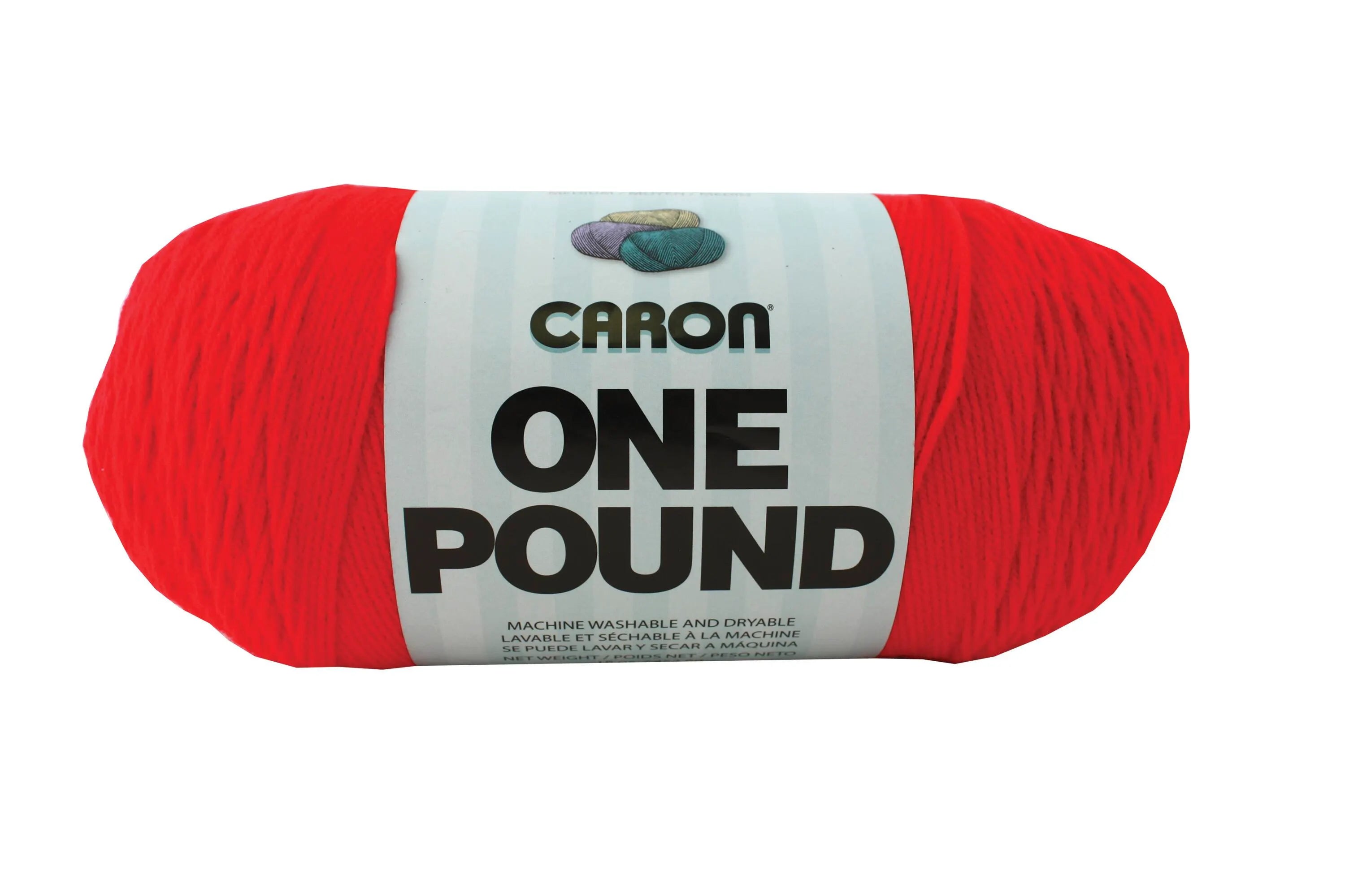 YARN CARON 1 LB SCARLET