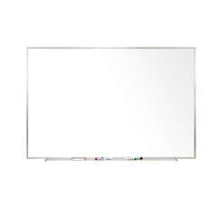 MARKERBOARD - GHENT - M1 PORCELAIN MAGNETIC WHITEBOARD - ALUMINUM FRAME - 4 H X 10 W FT