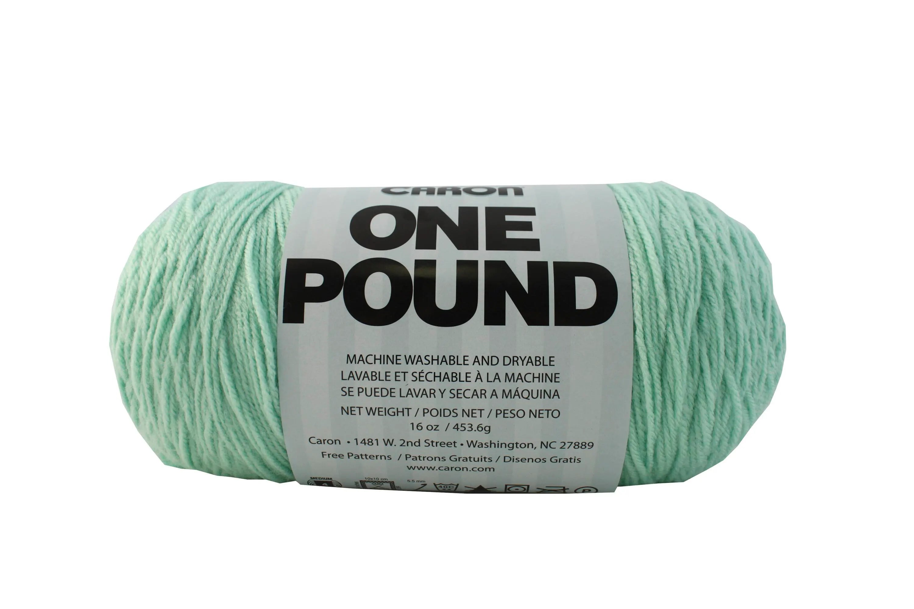 YARN CARON 1 LB PALE GREEN