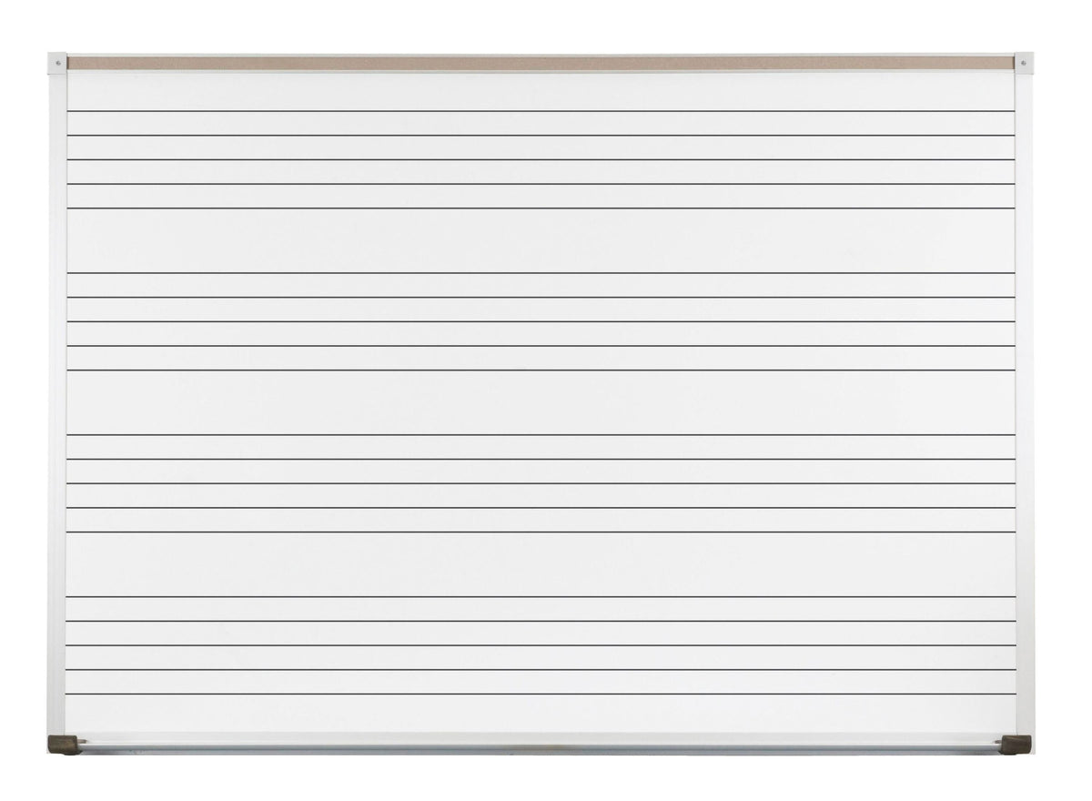 MARKERBOARD - MOORECO MUSIC LINE MARKERBOARD - ALUMINUM TRIM - 4 X 6 FT