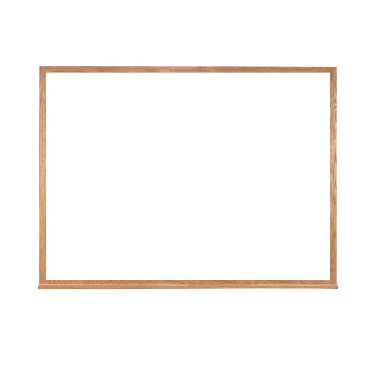 MARKERBOARD - GHENT - M2 NON-MAGNETIC WHITEBOARD - WOOD FRAME - 4 H X 4 W FT