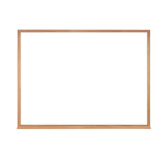 MARKERBOARD - GHENT - M2 NON-MAGNETIC WHITEBOARD - WOOD FRAME - 4 H X 5 W FT