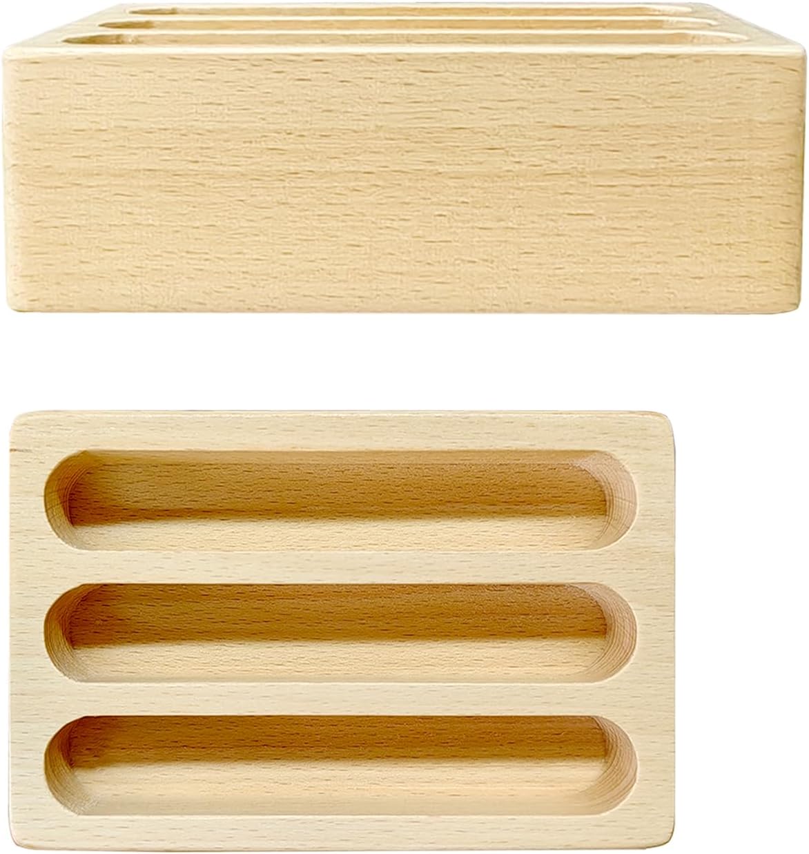 Three-part Wooden Base- Language materials