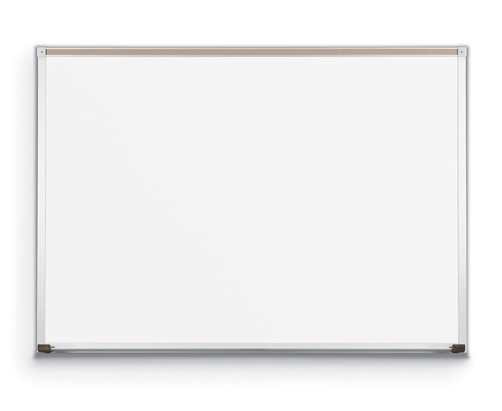 MARKERBOARD - MOORECO DURA-RITE DELUXE ALUMINUM TRIM WHITEBOARD - 4X4 FT