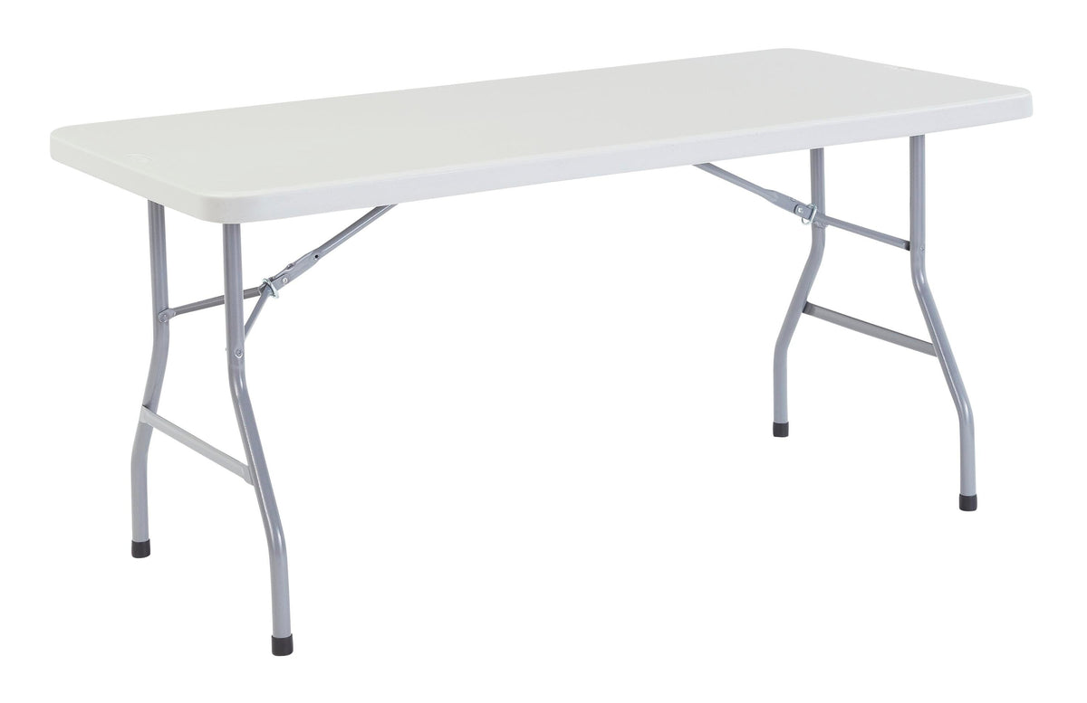 TABLE FOLDING LIGHTWEIGHT BLOW MOLDED PLASTIC NPS BT3000 SERIES 30X60