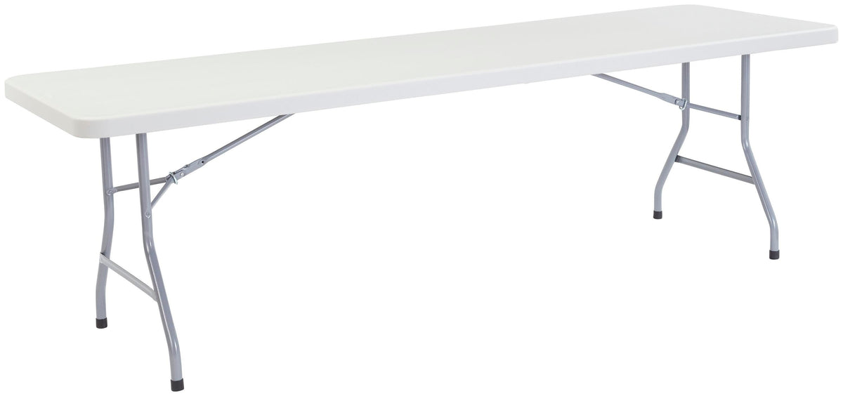 TABLE FOLDING LIGHTWEIGHT BLOW MOLDED PLASTIC NPS BT3000 SERIES 30X96