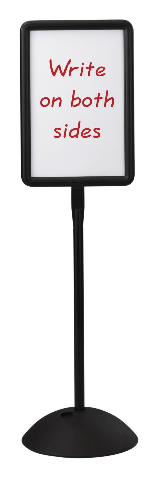 MESSAGE BOARDS - SAFCO WRITE WAY 64.25H RECTANGLE - BLACK
