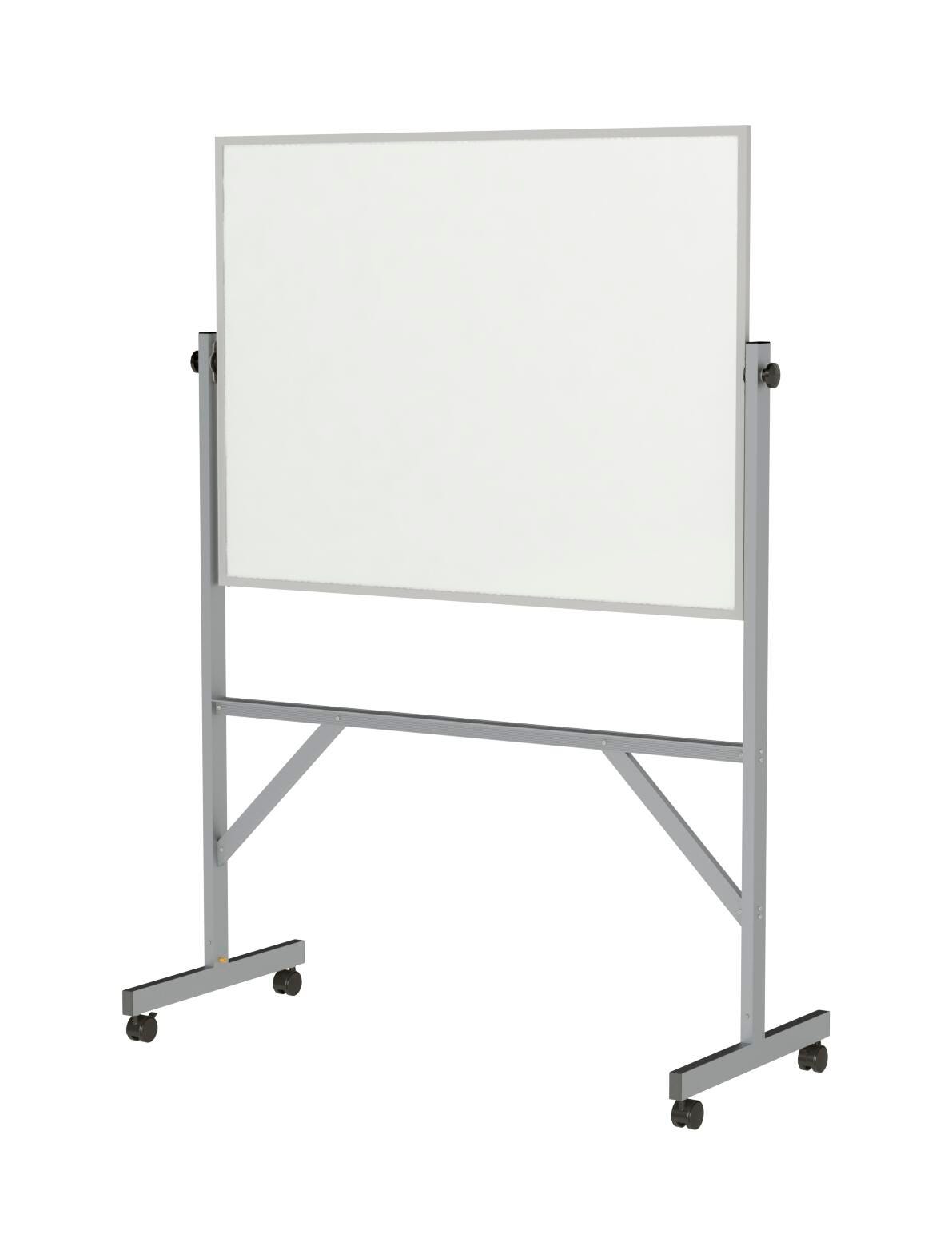 MARKERBOARD - GHENT - REVERSIBLE WHITEBOARD - NON-MAGNETIC - ALUMINUM FRAME - 4 H X 6 W FT