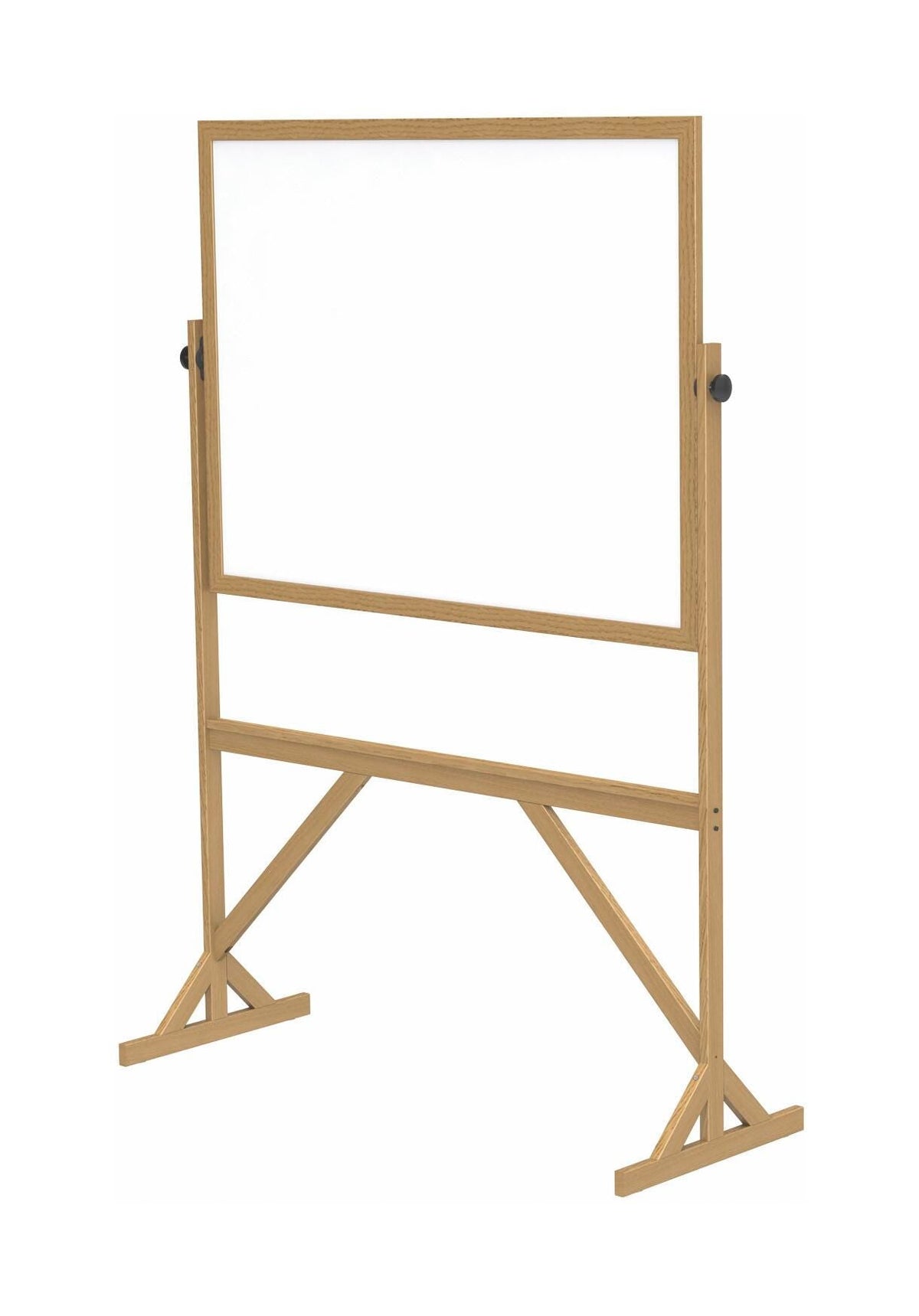 MARKERBOARD - GHENT - REVERSIBLE WHITEBOARD - WOOD FRAME - 3 H X 4 W FT