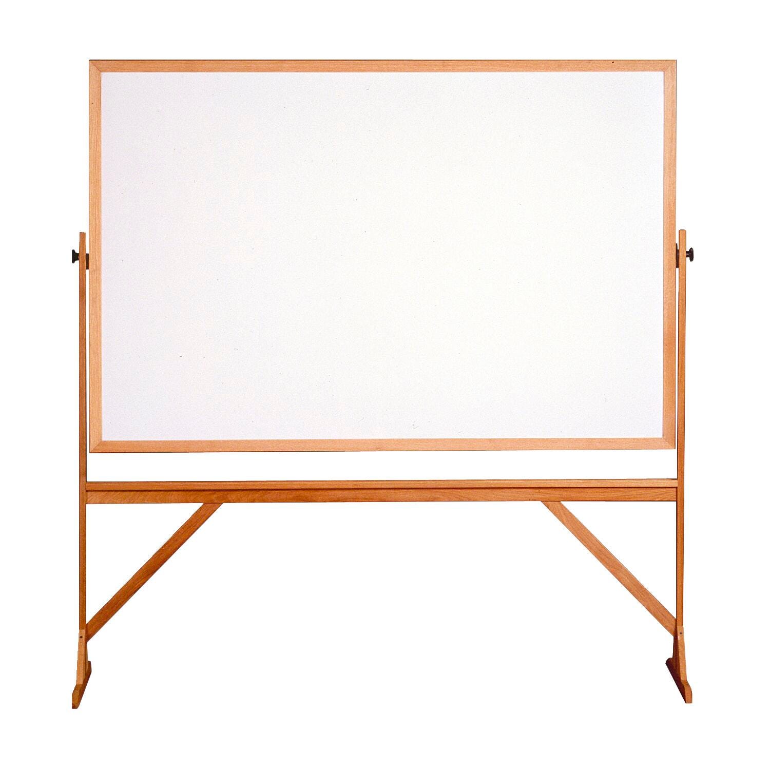 MARKERBOARD - GHENT - REVERSIBLE WHITEBOARD - WOOD FRAME - 4 H X 6 W FT