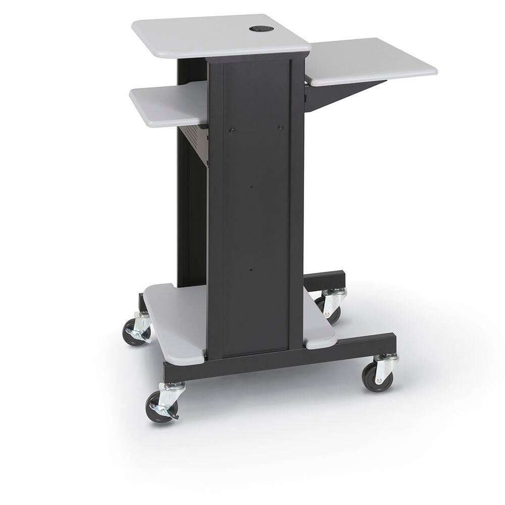 MOORECO PRESENTATION CART - 40-1/2 X 18 X 30 - GRAY