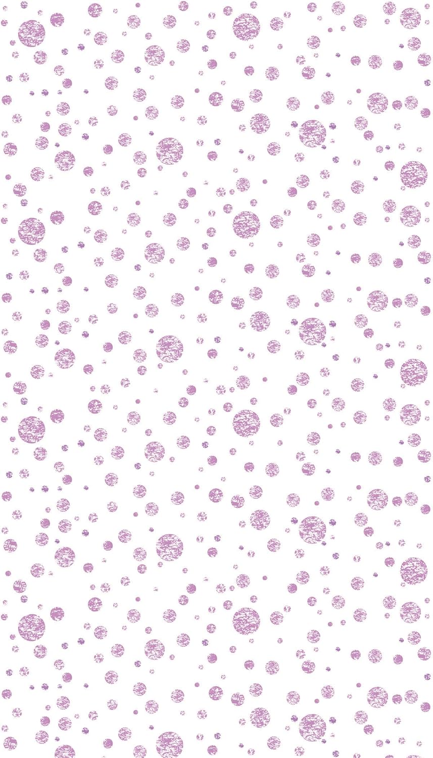 PAC PHOTO BACKDROP STAMPED DOTS PURPLE 1218MMX0.3M 1PC -Min Qty 4