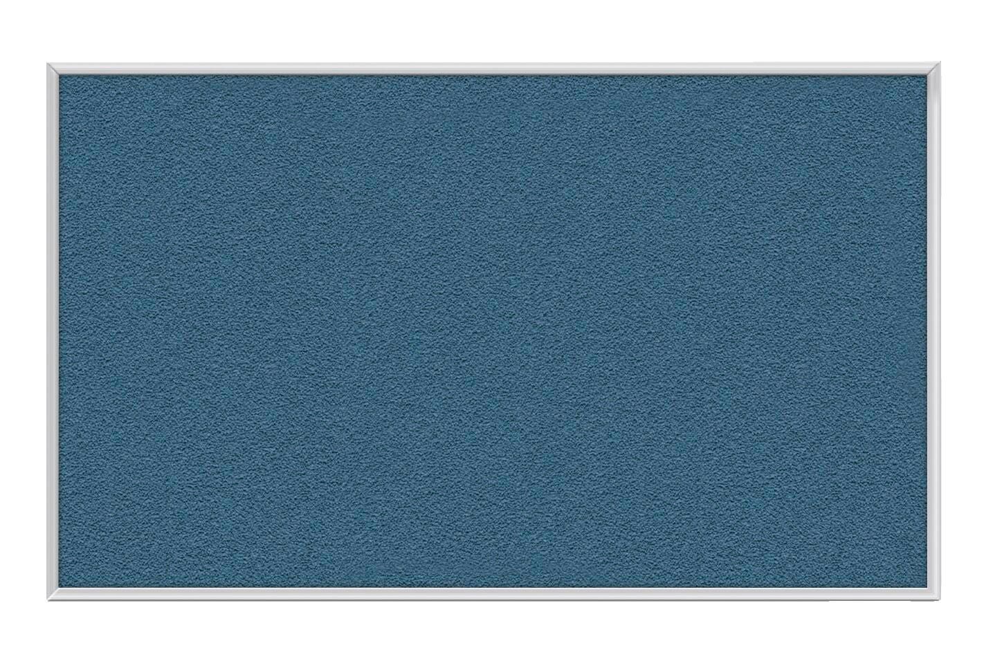 VINYL TACKBOARD - GHENT - VINYL BULLETIN BOARD - ALUMINUM FRAME - 4 H X 10 W FT - SPECIFY TACKBOARD COLOR