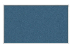 VINYL TACKBOARD - GHENT - VINYL BULLETIN BOARD - ALUMINUM FRAME - 4 H X 12 W FT - SPECIFY TACKBOARD COLOR