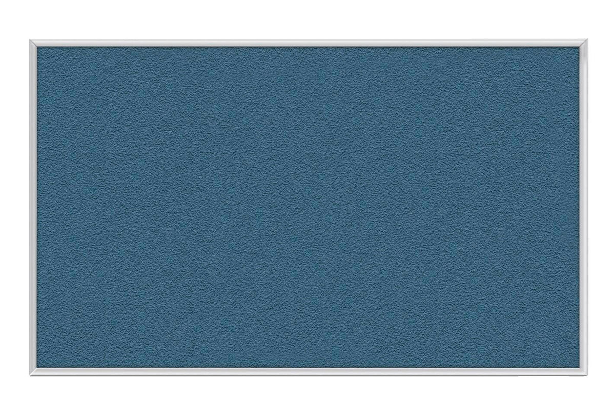 VINYL TACKBOARD - GHENT - VINYL BULLETIN BOARD - ALUMINUM FRAME - 4 H X 4 W FT - SPECIFY TACKBOARD COLOR