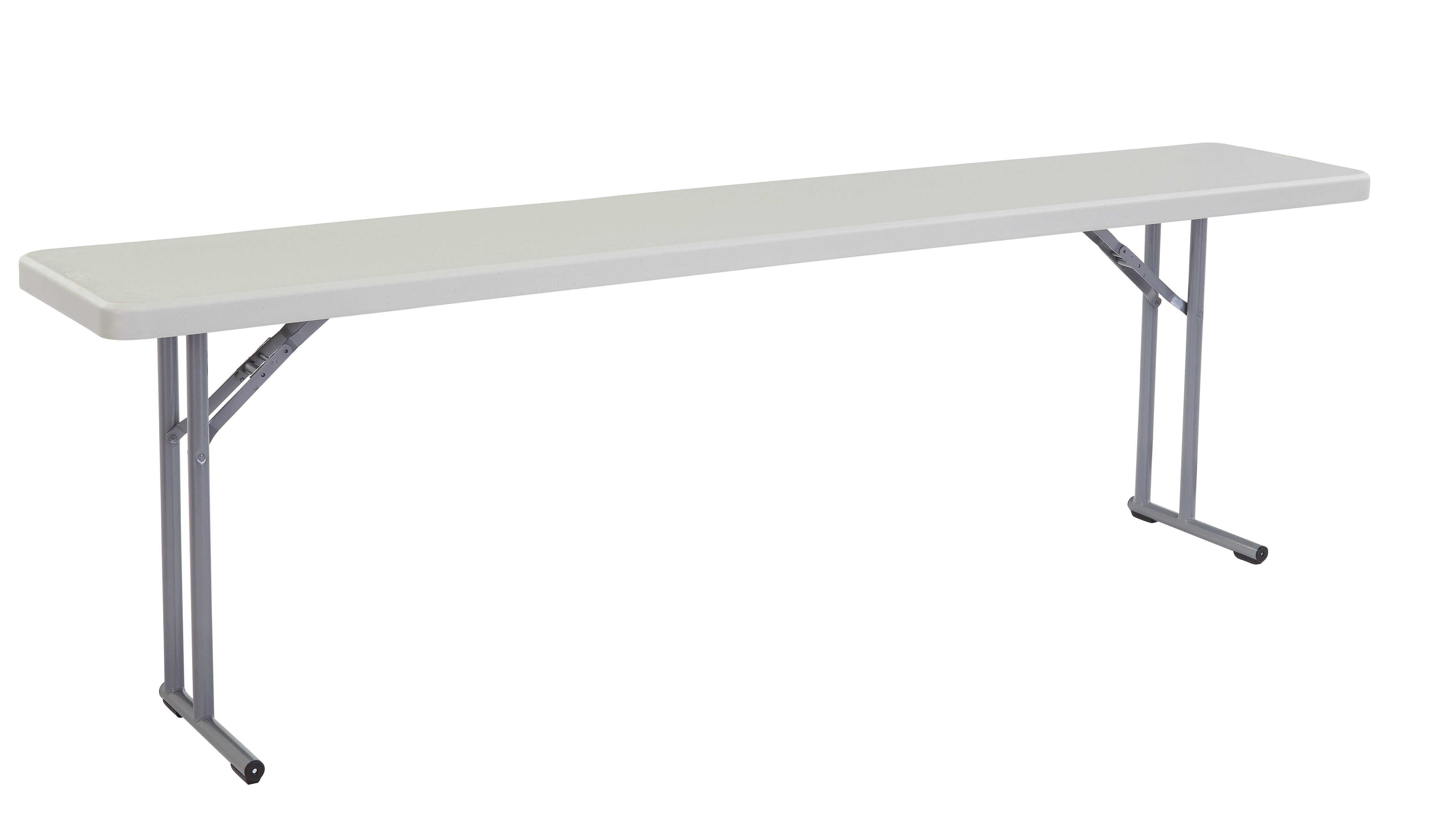 TABLE FOLDING LIGHTWEIGHT BLOW MOLDED PLASTIC NPS BT SERIES 18X96X29-1/2