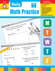 WORKBOOK - DAILY MATH PRACTICE GR 1